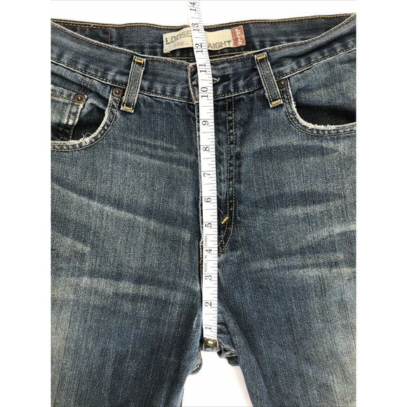 Men's Levi's 569 Loose Straight Jeans Size 31x30 - Picture 9 of 9